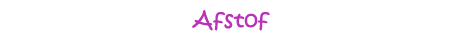 Afstof